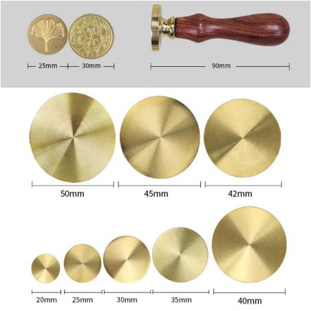 Wax Seal Stamp Set - Dostosuj pieczęć woskową z logo z