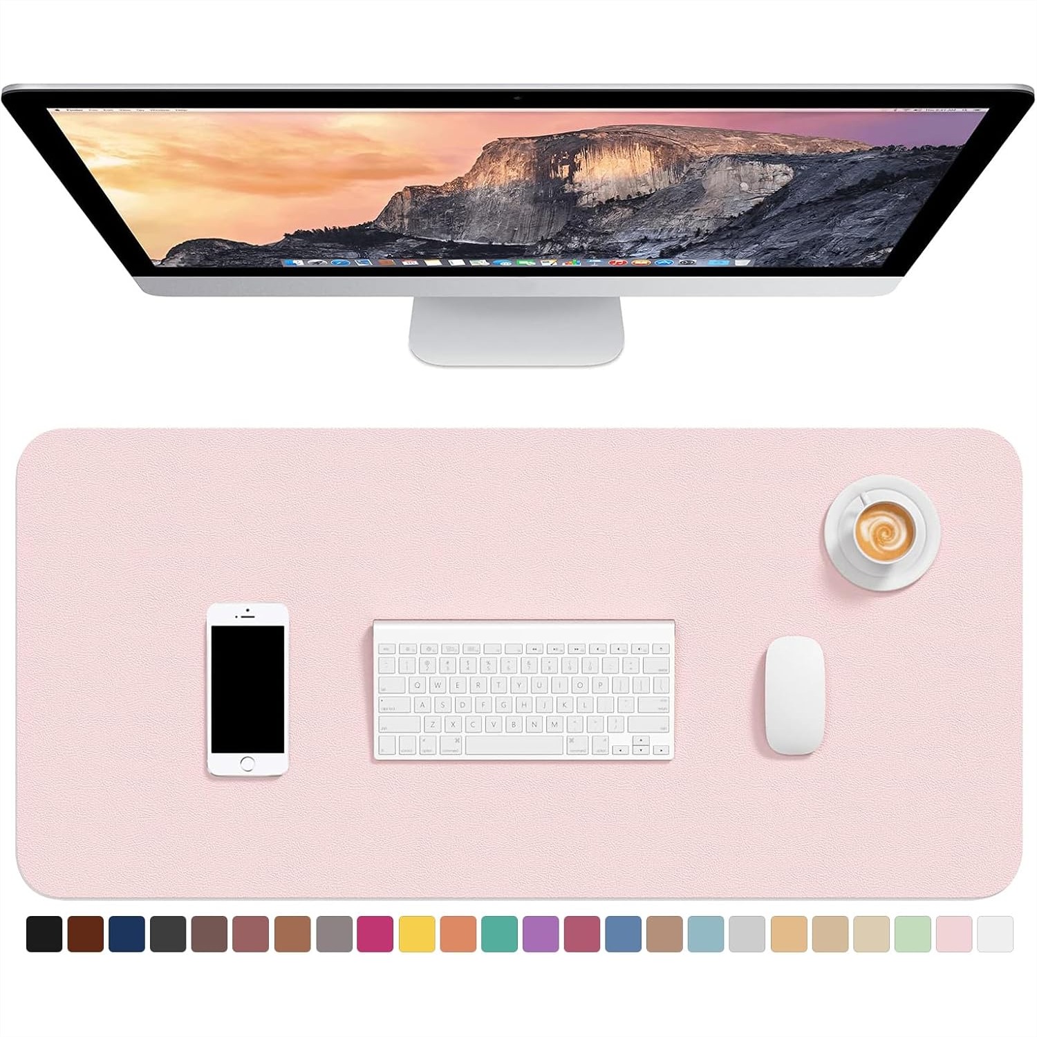Leather Desk Pad - Podkładka na biurko ze skóry PU