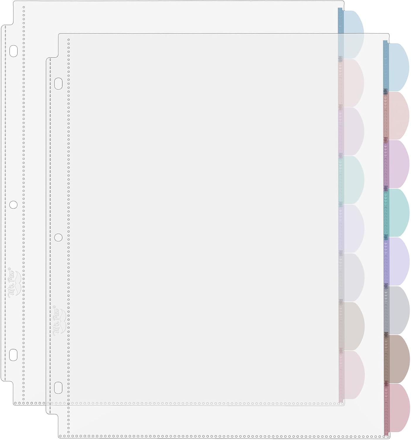 Tab Divider A4 - Przezroczyste koszulki na dokumenty A4 z