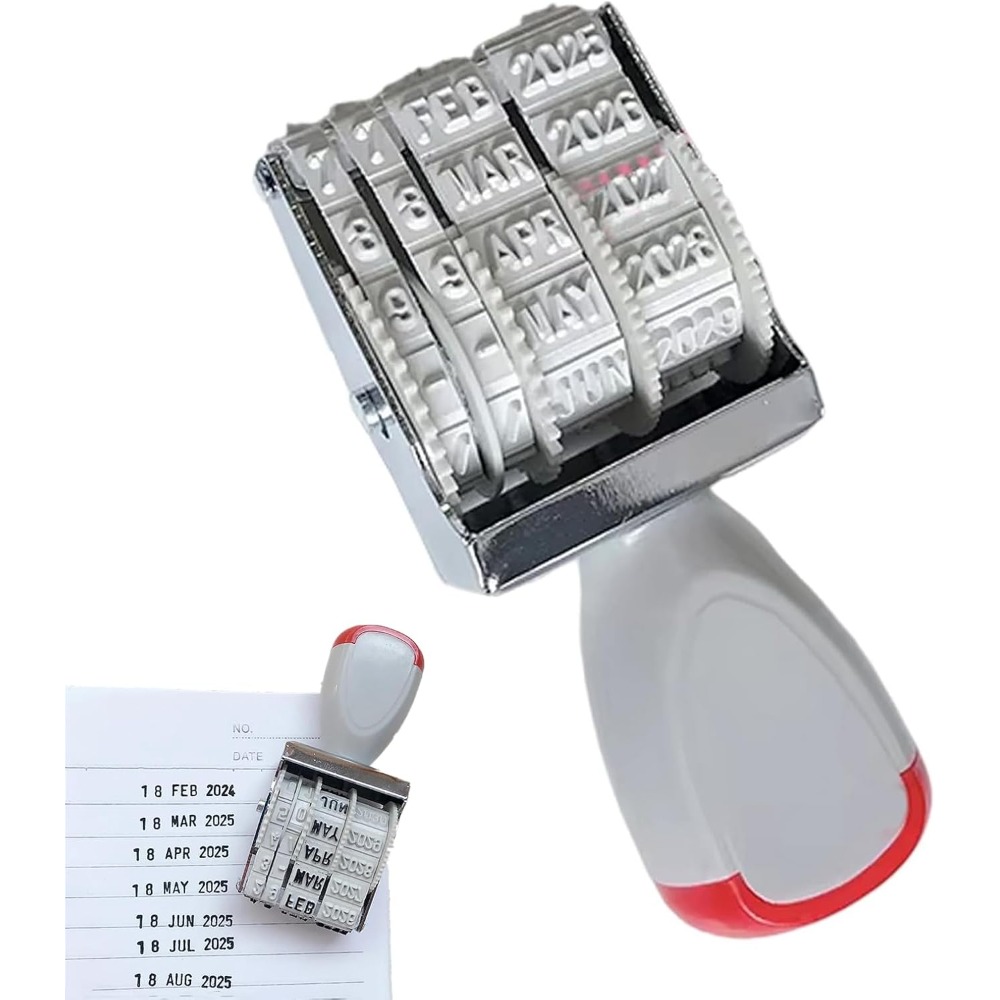 Rubber Date Stamp - DIY Obrotowy Stempel z Datą i