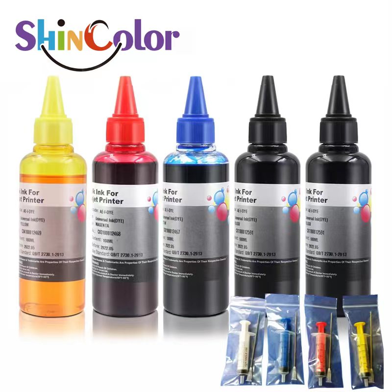 Fountain Pen Bottled Ink - Uniwersalny zestaw do napełniania atramentem barwnikowym