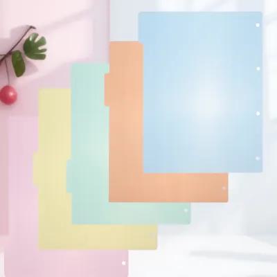 Tab Divider A4 - 10 szt. Plastikowe przekładki indeksujące A4,