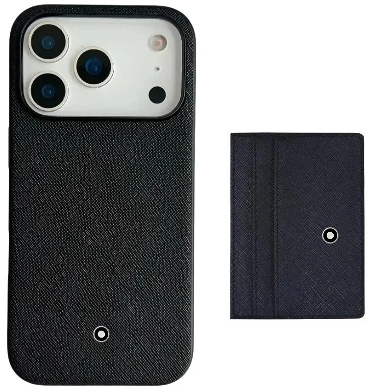 Index Card Holder - Minimalistyczne skórzane etui biznesowe na iPhone