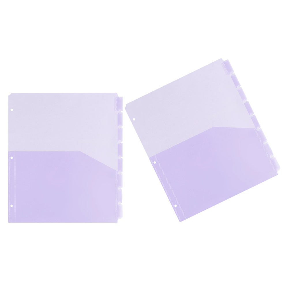 Tab Divider A4 - 2 Zestawy segregatorów A4 z tworzywa