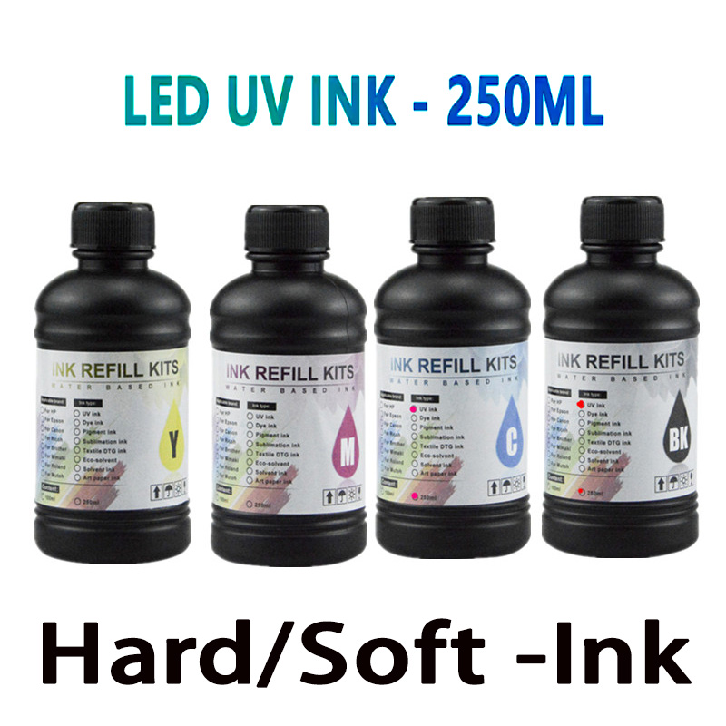 Fountain Pen Bottled Ink - 250ML/Butelka Twardy tusz UV LED do
