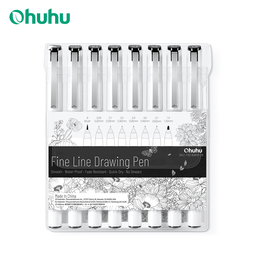 Correction Pen Fine - Ohuhu Micro Pen Fineliner Długopisy do