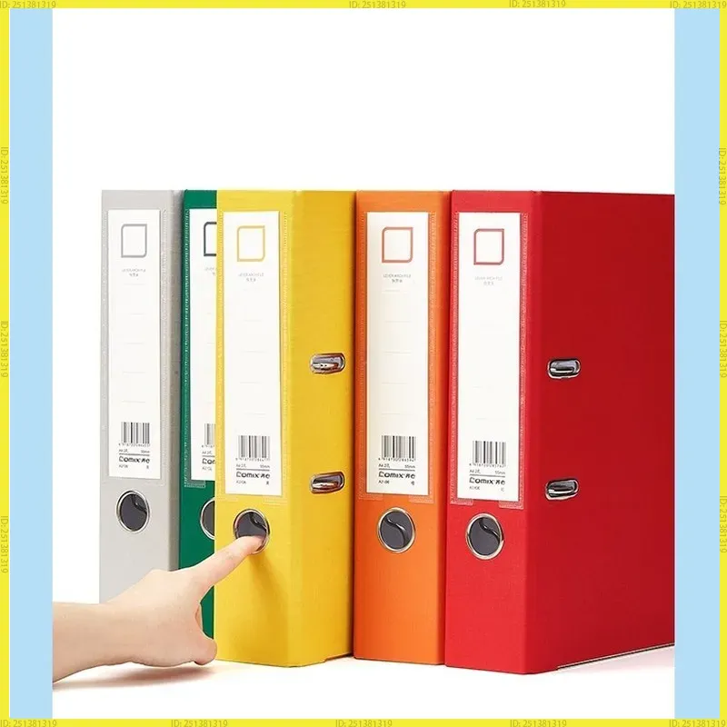Binder A4 Lever - Wielokolorowy Duży Segregator A4 z Klamrą