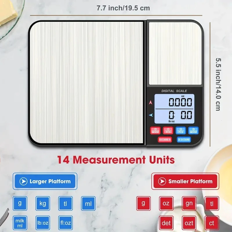 1 szt. Cyfrowa waga kuchenna d – Tape Dispenser Weighted recenzja i cena