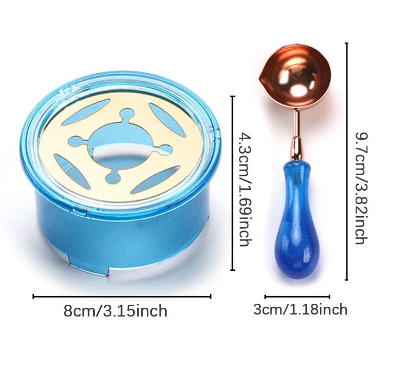 Zestaw do pieczęci z wosku 2 s – Wax Seal Stamp Set recenzja i cena