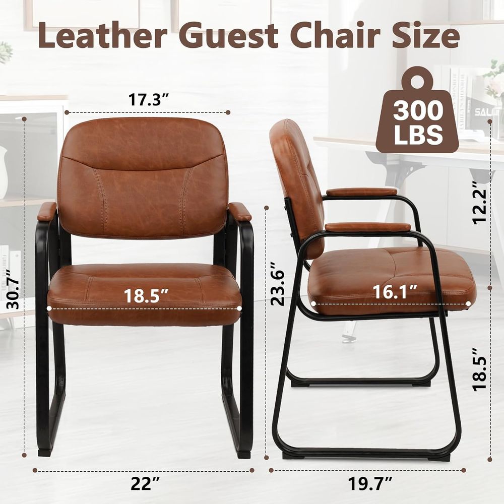 Krzesła biurowe bez kółek, skó – Leather Desk Pad recenzja i cena