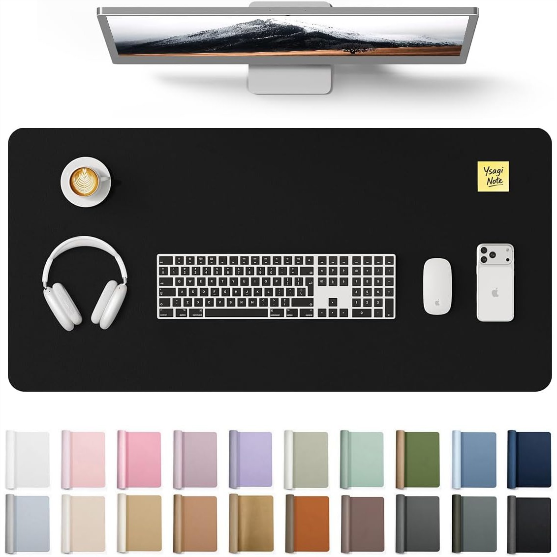Duża podkładka na biurko ze sk – Leather Desk Pad recenzja i cena