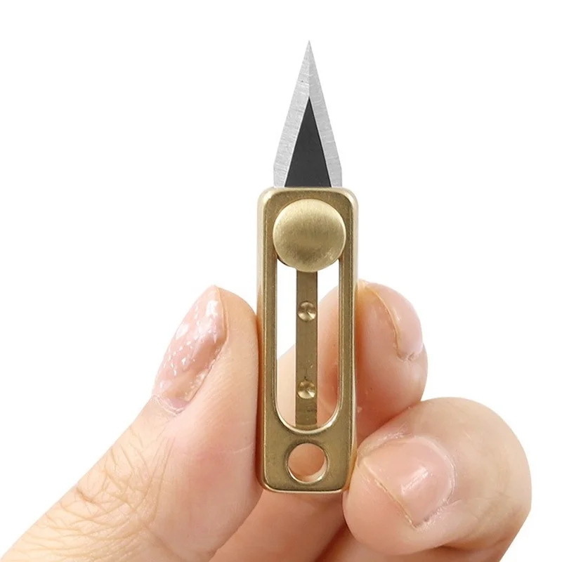 Mini mosiężny nóż ze stali nie – Letter Opener Brass recenzja i cena