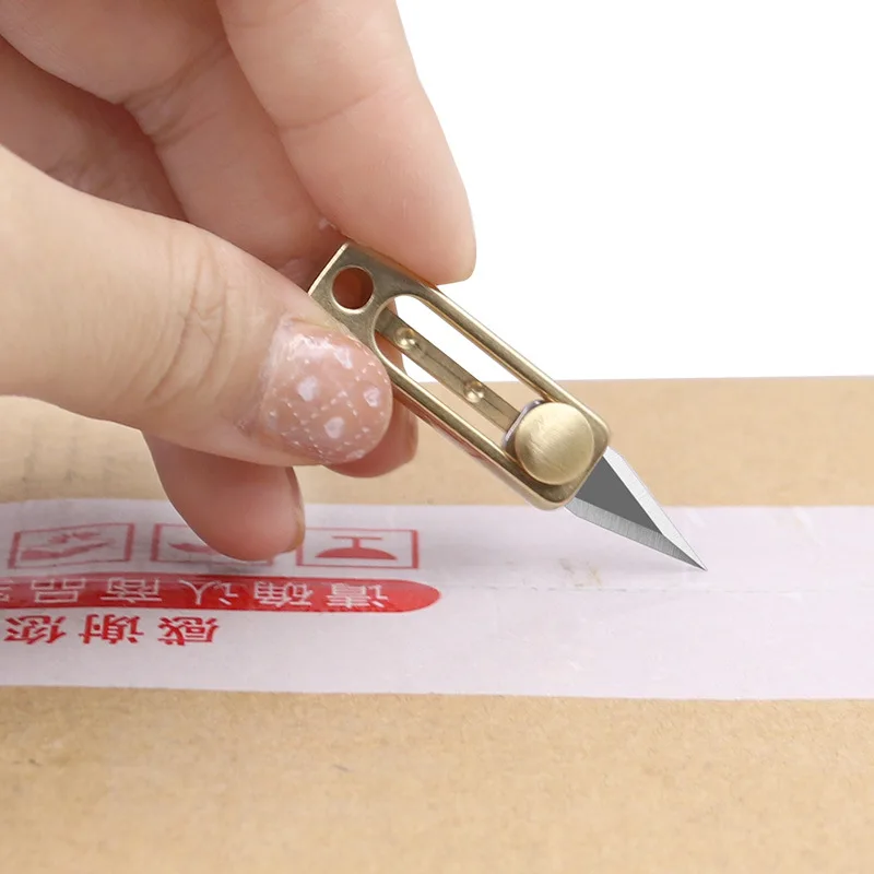 Mini mosiężny nóż ze stali nie – Letter Opener Brass recenzja i cena