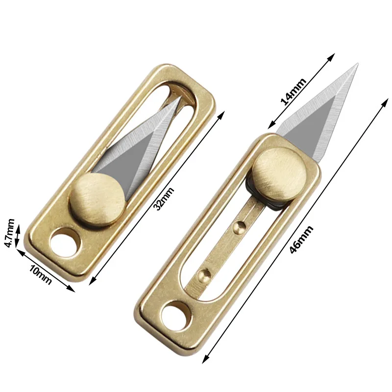Mini mosiężny nóż ze stali nie – Letter Opener Brass recenzja i cena
