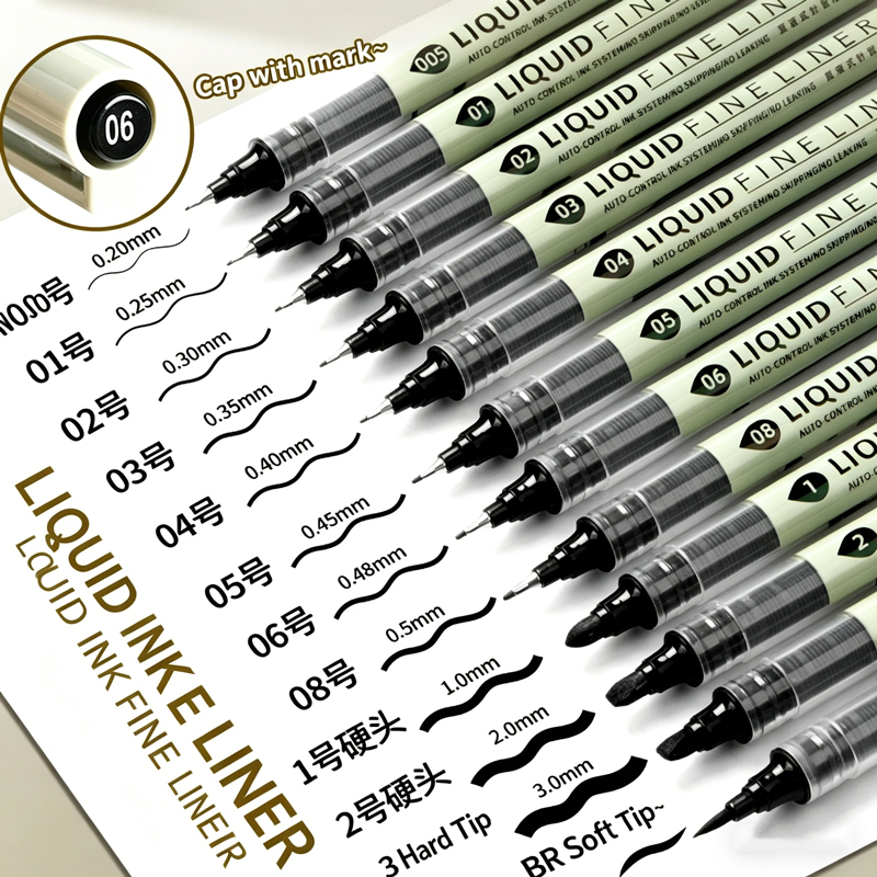 12 sztuk czarnych pisaków fine – Correction Pen Fine recenzja i cena