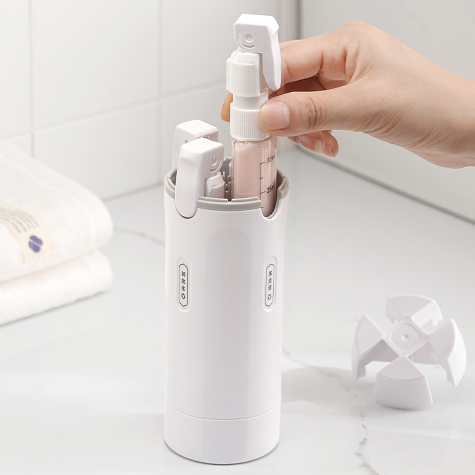 System dozowników płynów 4 w 1 – Gel Refill Pack recenzja i cena