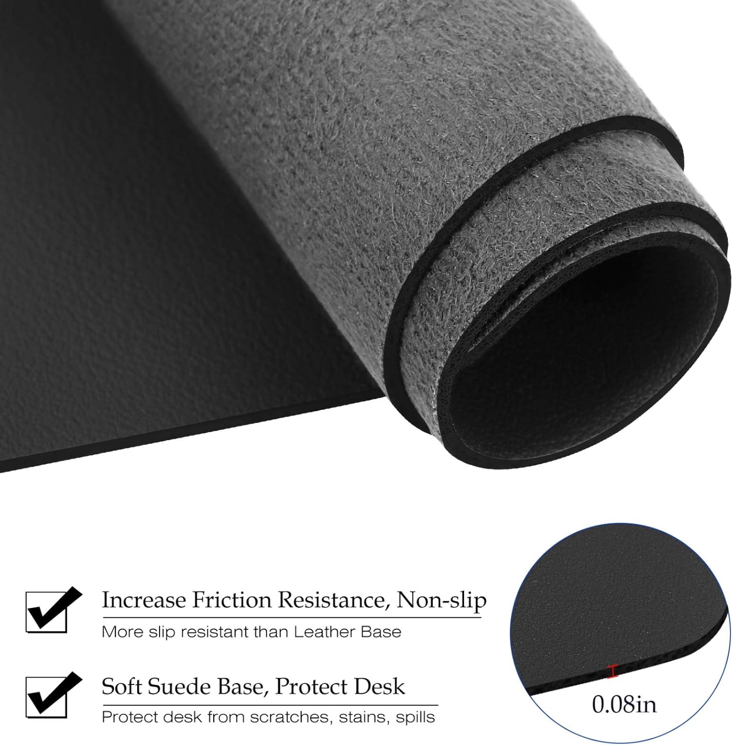 Duża skórzana podkładka na biu – Leather Desk Pad recenzja i cena