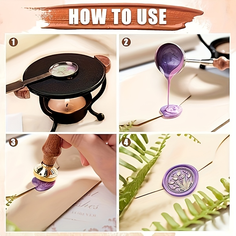 21-częściowy zestaw stempli do – Wax Seal Stamp Set recenzja i cena