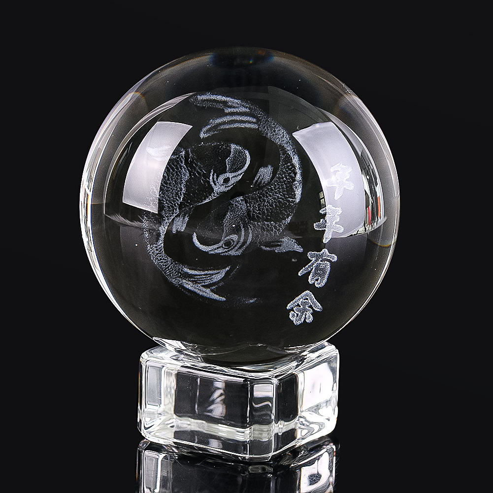 50mm 3D grawerowana kryształow – Paper Weight Crystal recenzja i cena