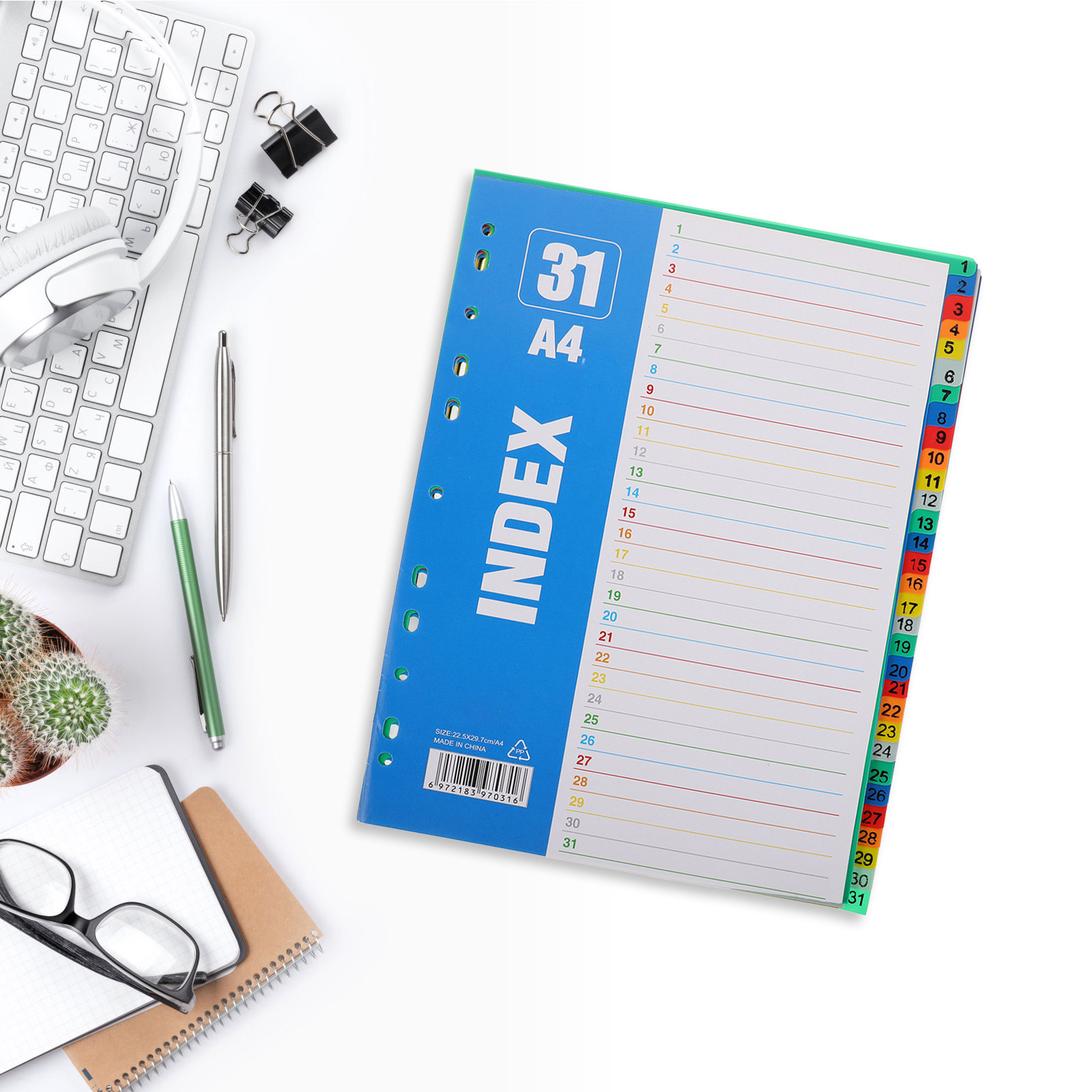 1 zestaw numerowanych przekład – Tab Divider A4 recenzja i cena