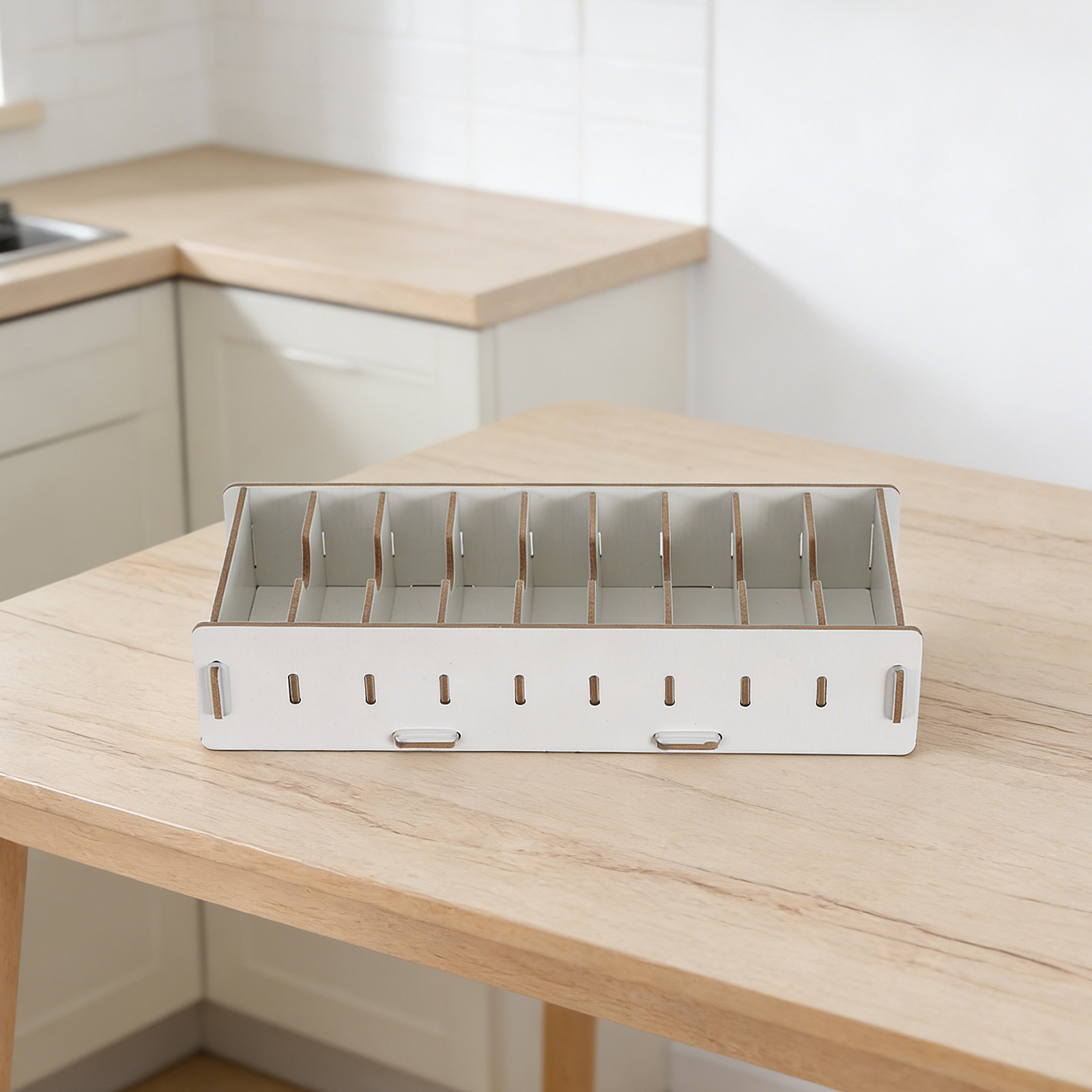 Drewniany organizer na wizytów – Card Index Box recenzja i cena