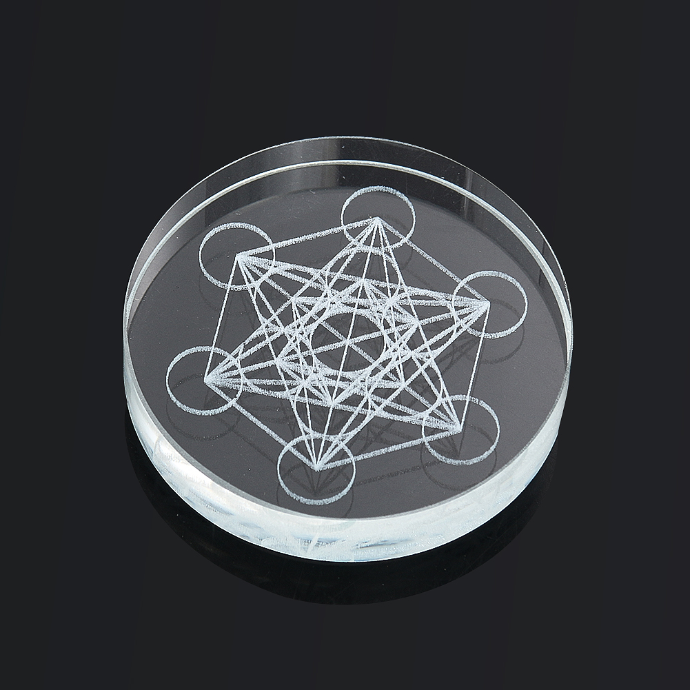 Metatron Cube Crystal Display  – Paper Weight Crystal recenzja i cena
