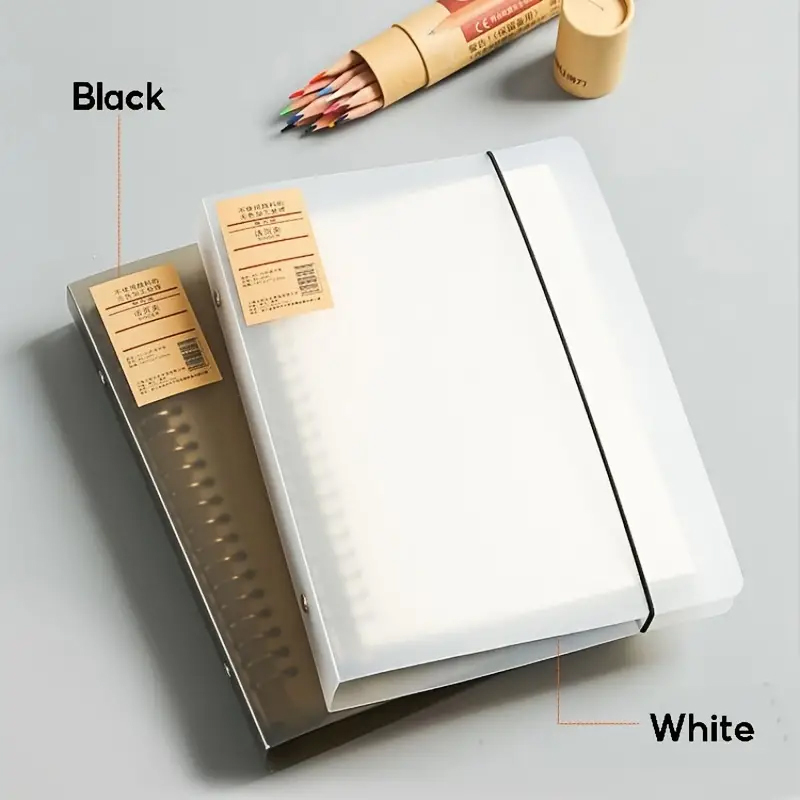 Notatniki A5/B5/A4 luźne kartk – Binder A4 Lever recenzja i cena