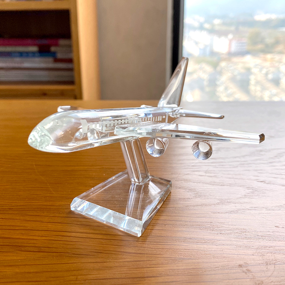 Jasny kryształ śliczne samolot – Paper Weight Crystal recenzja i cena
