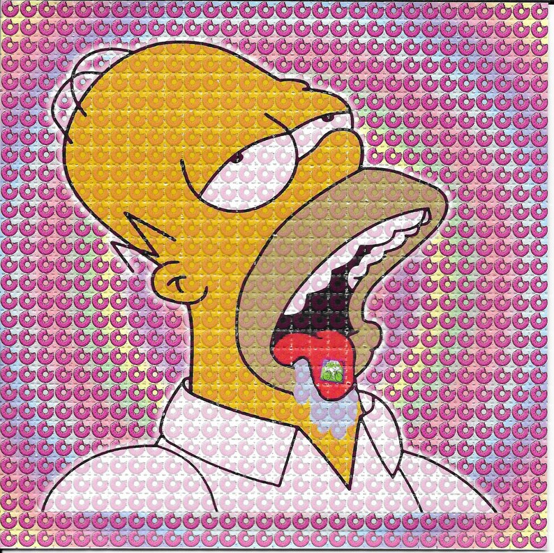 Doped Homer psychodeliczny nie – Ink Blotter Paper recenzja i cena