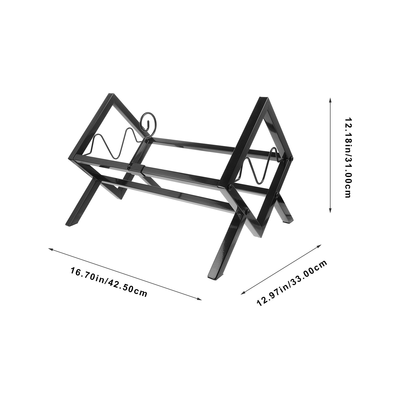 Stojak na płyty winylowe, meta – Magazine Holder Rack recenzja i cena