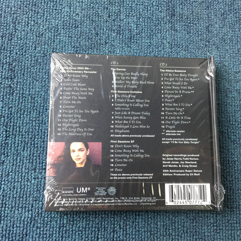CD Come Away With Me 3CD 20th  – Archive Box Set recenzja i cena