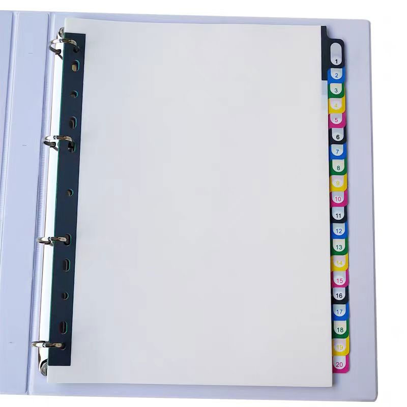 5/10/20 arkuszy/partia A4 prze – Tab Divider A4 recenzja i cena