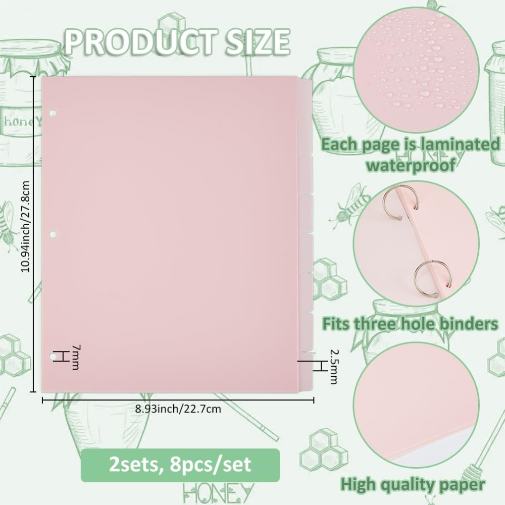 16 kartek rozdzielczych do seg – Tab Divider A4 recenzja i cena