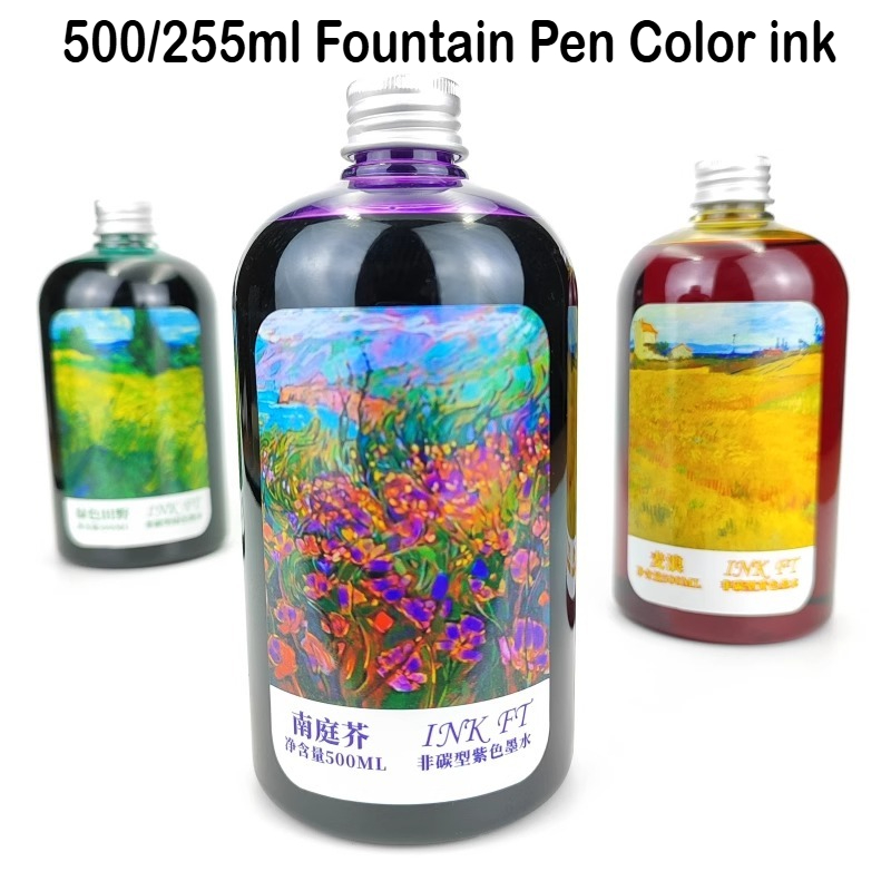 500ml/255ml/50ml 24 Kolory Atr – Fountain Pen Bottled Ink recenzja i cena