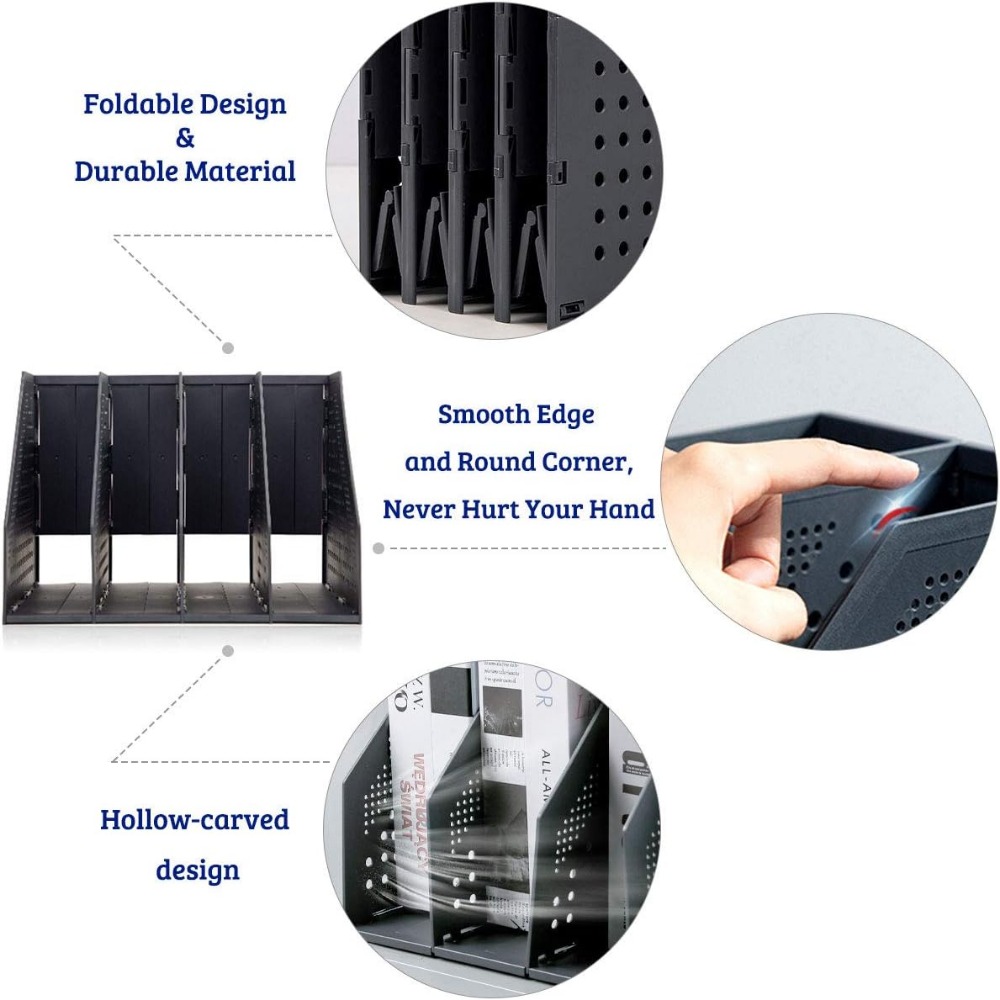 Składany organizer na czasopis – Magazine Holder Rack recenzja i cena