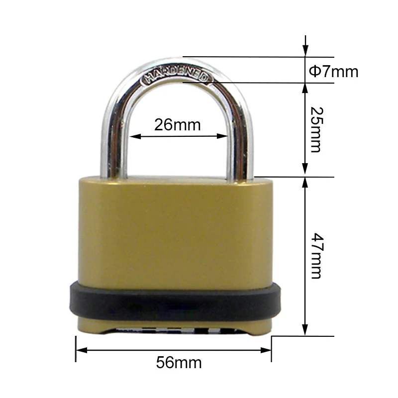 Zamek zewnętrzny bez klucza 4- – Letter Opener Brass recenzja i cena