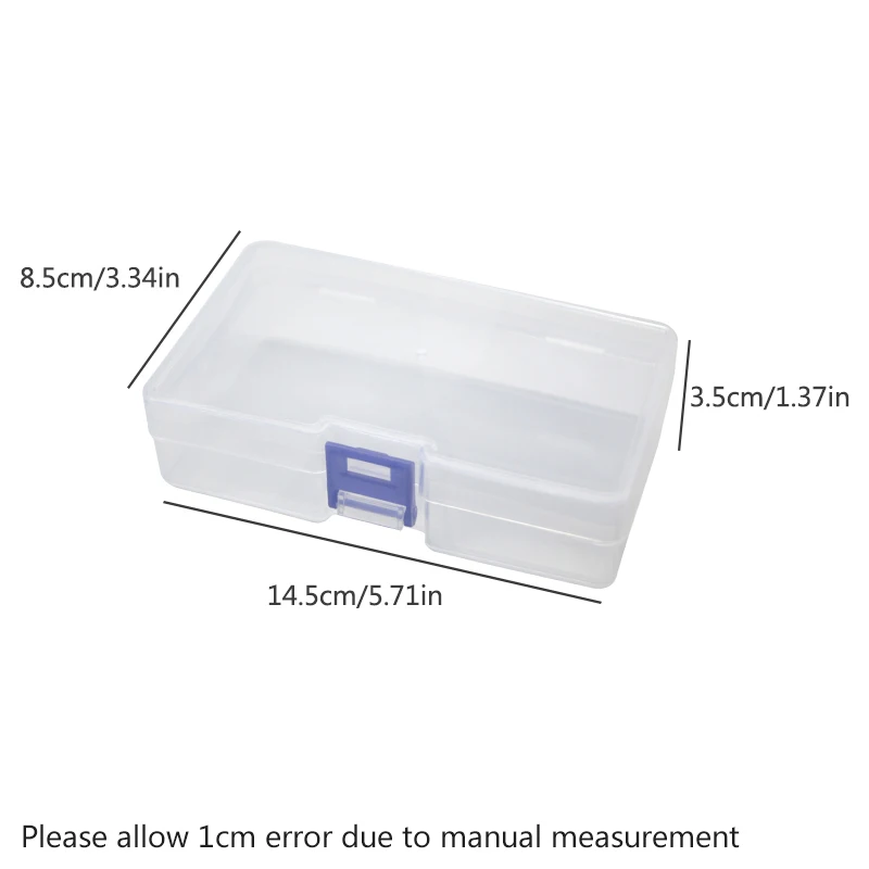 5 przezroczystych plastikowych – Card Index Box recenzja i cena