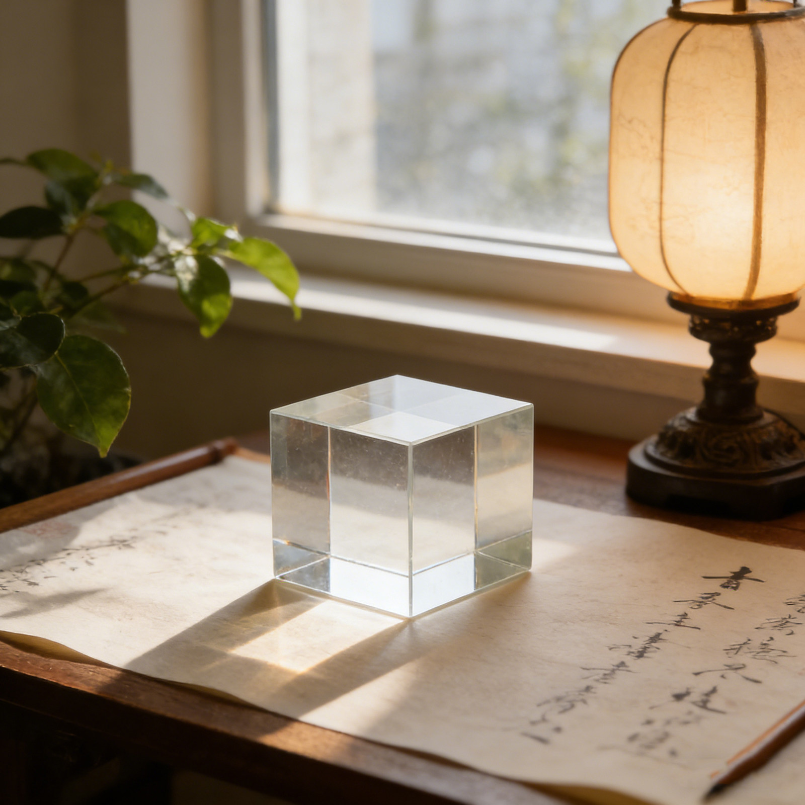Kwadratowa kryształowa prasown – Book Weight Glass recenzja i cena