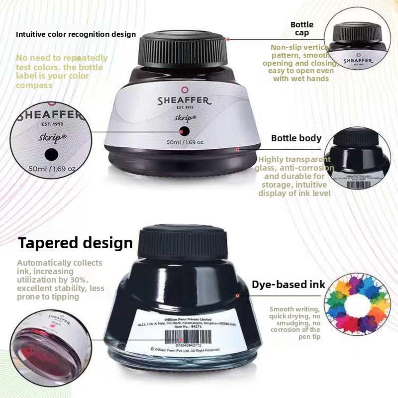 Amerykański tusz do piór typu  – Fountain Pen Bottled Ink recenzja i cena