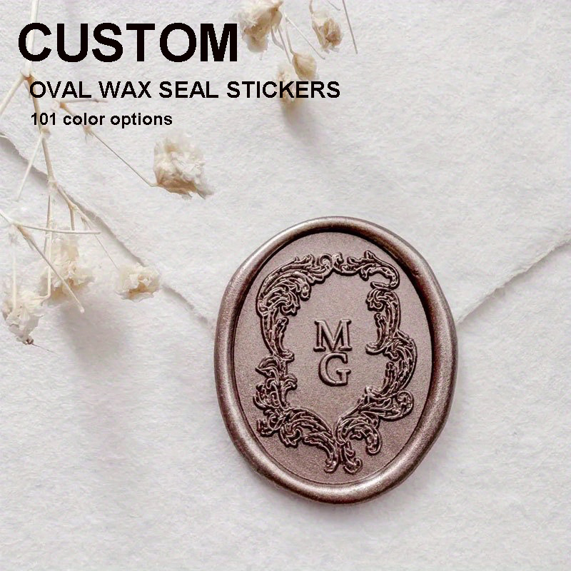 200 szt. Personalizowane nakle – Wax Seal Stamp Set recenzja i cena