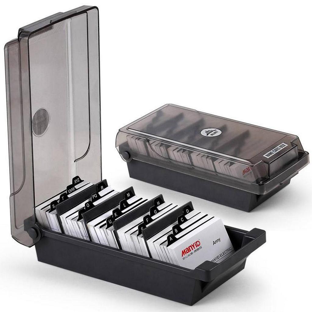 Duży plastikowy organizer na k – Card Index Box recenzja i cena
