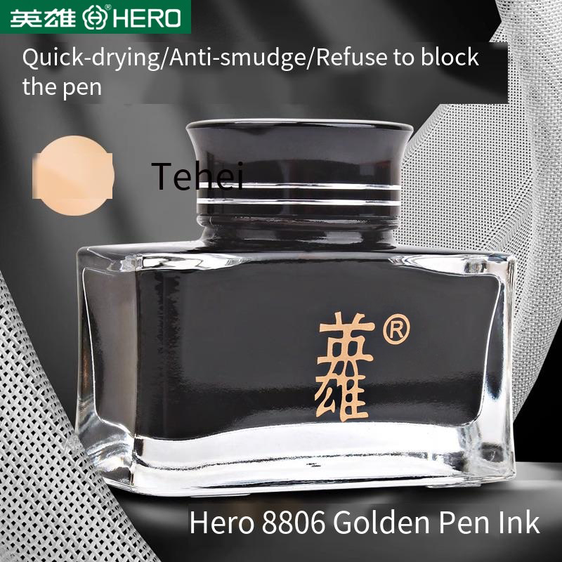 Hero 8806 Czarny tusz do pióra – Fountain Pen Bottled Ink recenzja i cena