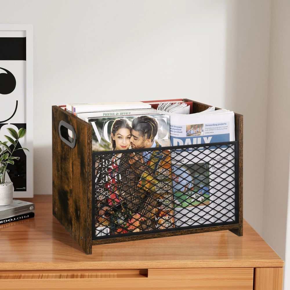 Pojemnik na czasopisma, regał, – Magazine Holder Rack recenzja i cena