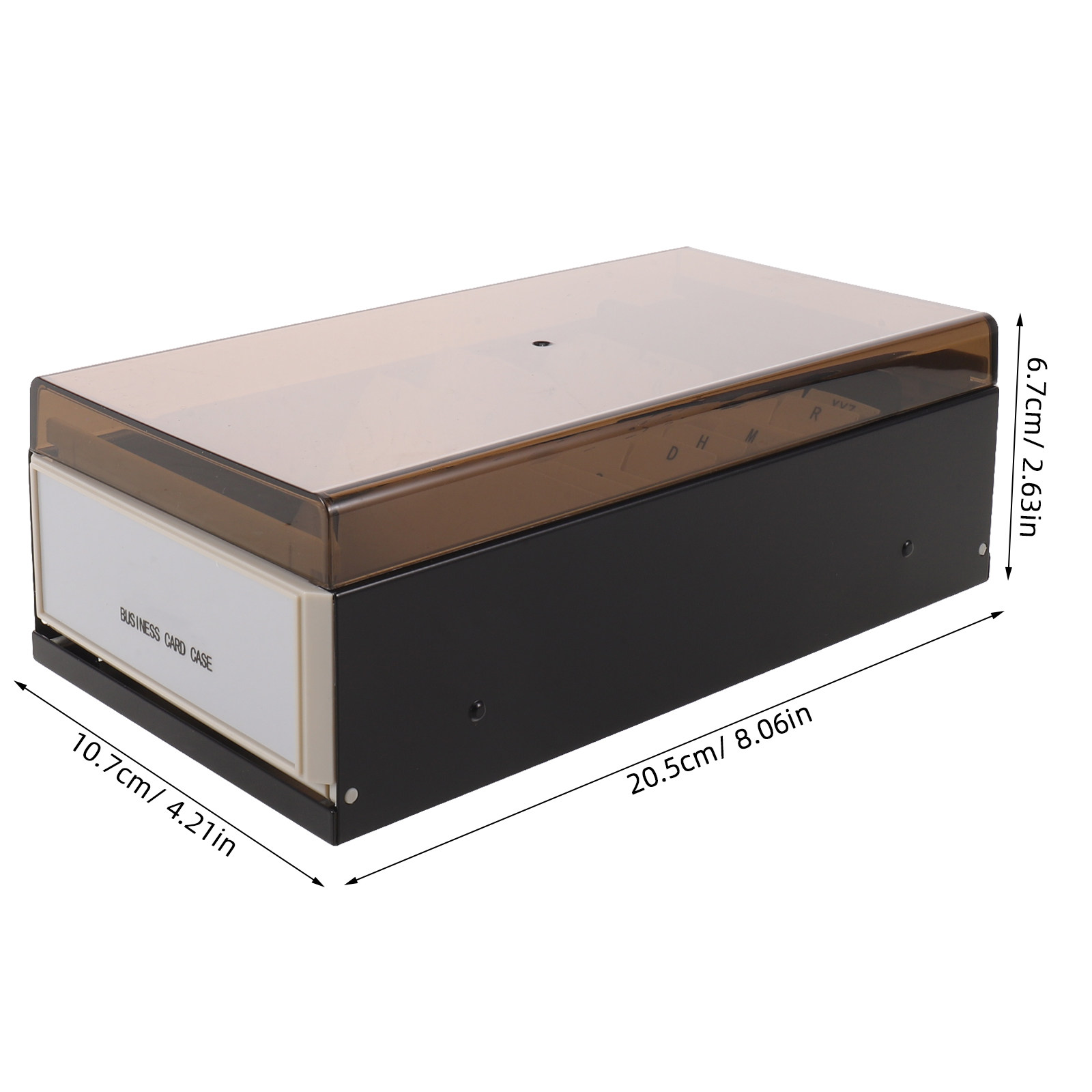 Organizer na wizytówki, duże p – Card Index Box recenzja i cena