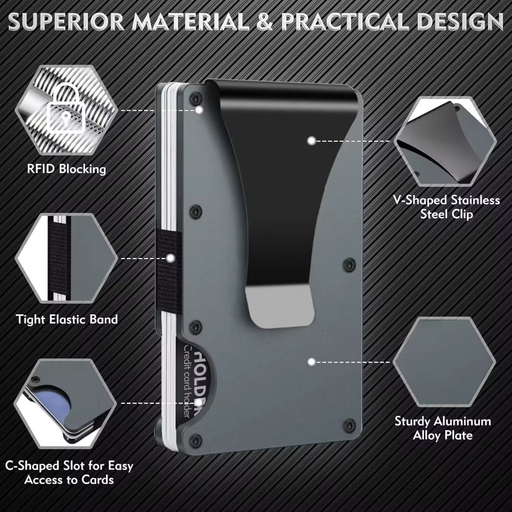 Aluminiowy Portfel na Karty z  – Index Card Holder recenzja i cena