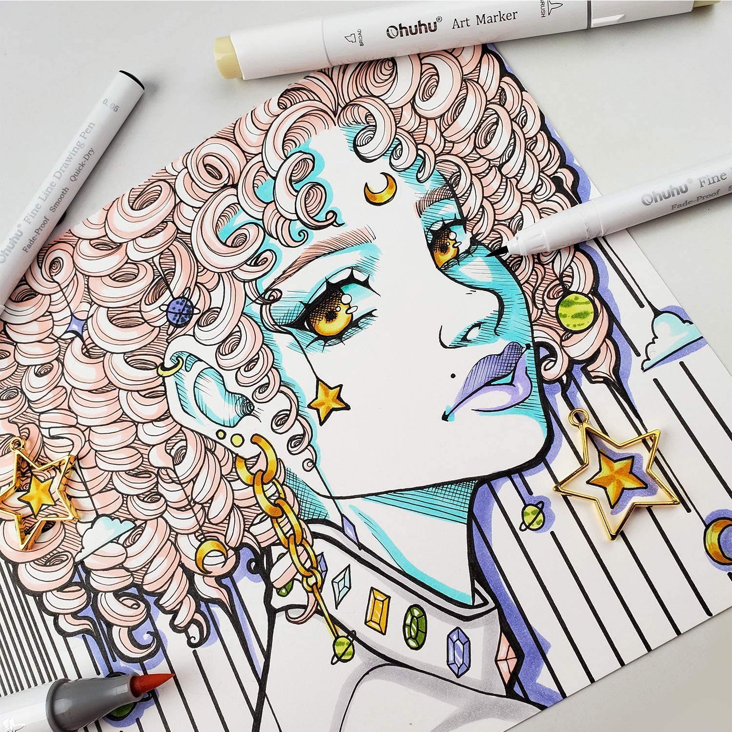 Ohuhu Micro Pen Fineliner Dług – Correction Pen Fine recenzja i cena