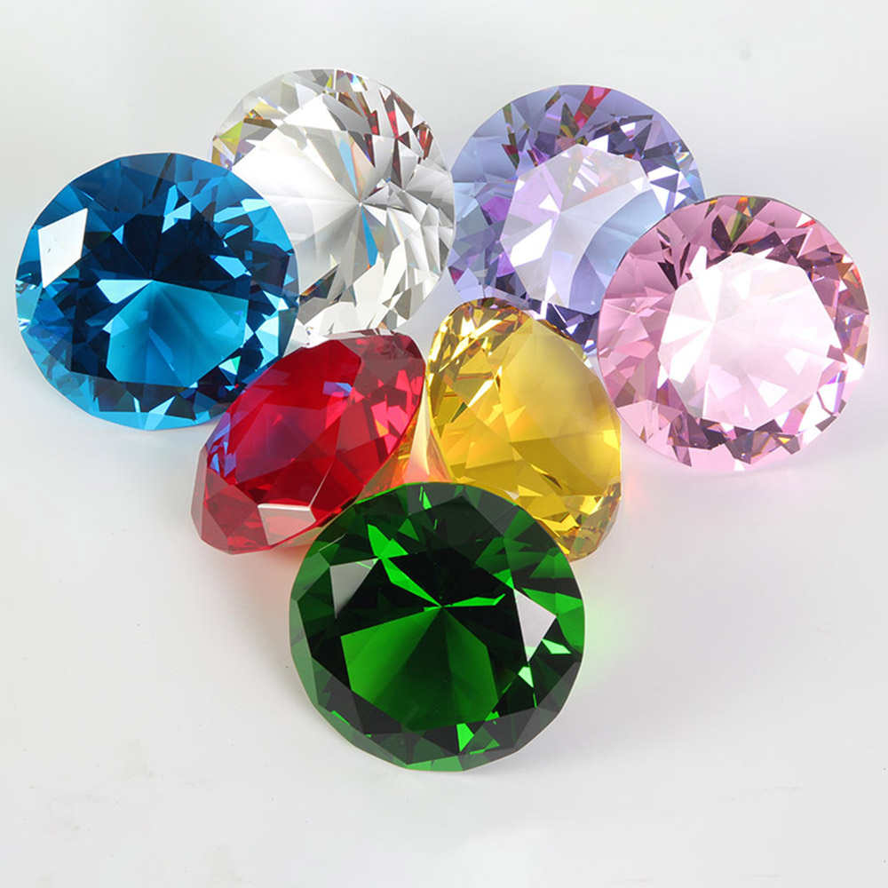 10 kolorów kryształowego diame – Paper Weight Crystal recenzja i cena