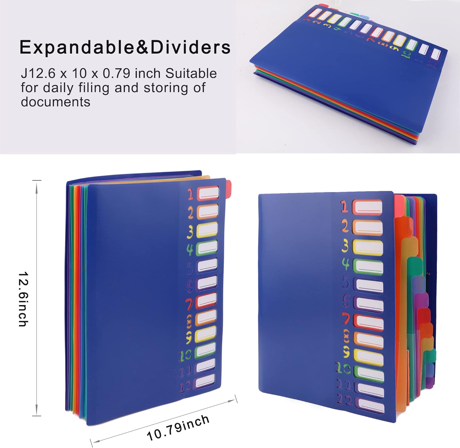 Teczka rozszerzana w kolorze t – Tab Divider A4 recenzja i cena