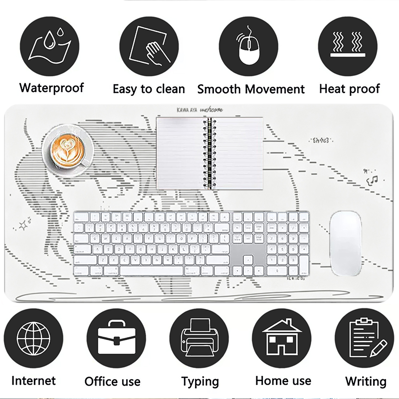 1 szt. Skórzana podkładka pod  – Leather Desk Pad recenzja i cena
